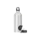PMCI 20 Oz. (600ml) Satin Finish Stainless Steel Reusable Water Bottle with Sport Cap and Loop Cap