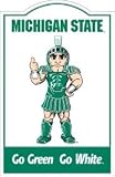 Michigan State Spartans Nostalgic Metal Sign - COLLEGE ATHLETICS Sports Merchandise