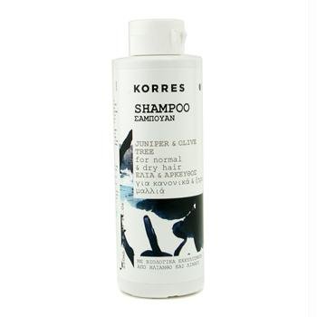 Korres Juniper and Olive tree shampoo for normal/dry 
