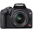 Canon Rebel XS 10.1MP Digital SLR Camera with EF-S 18-55mm f/3.5-5.6 IS Lens (Black)