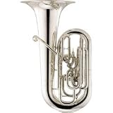 Miraphone 1281 Petruschka Series 5-Valve 5/4 F Tuba (1291-5VS Silver)