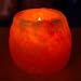 Indus Classic Himalayan Rock Salt Crystal Lamp Natural Ionizer Tea Light Candle Holder Lamp for Asthama Curing