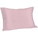 Spasilk Pure Silk Pillowcase, Charmeuse Silk Pillowcase, Hypoallergenic Pillowcase, Queen Sized, Pink