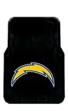 Front Rubber Floor Mats - San Diego Chargers