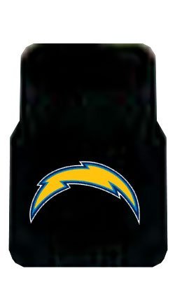 Front Rubber Floor Mats - San Diego Chargers
