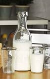 Glass Milk Serving Set