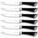 Norpro Kleve 6pc Steak Knife Set Superb Function Effortless Precision Ergonomic Comfort