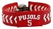 Albert Pujols St. Louis Cardinals Team Color Jersey Baseball Bracelet