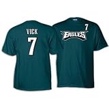 Eagles - Reebok NFL Game Gear Tee - Men's - Vick, Michael ( sz. M, Jade : Vick, Michael : #7 : Eagles )
