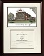 Hardin-Simmons University Graduate Framed Lithograph w/ Diploma Opening