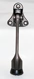 Oil Rubbed Bronze Door Stop Holder Solid Cast with Non Skid Rubber Foot