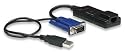 USB Dongle für Cat5 KVM Switch, Verbindet einen Computer mit einem Cat5 KVM Switch Verbindet einen Computer mit einem Cat5 KVM Switch