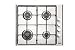 Beko Hizg64120sx Built-in Gas Hob In Stainless Steel