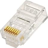 CAT6 Modular Plug - Solid - 25-Pack