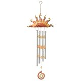 Tropical Sun Sunny Sunrise Wind Chime Garden Decor