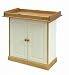 Saplings 2 Door Cupboard - Finished in Ivory & Antique Pine