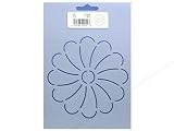 4 1/2 Flower Quilting Stencil 31JursjJOeL. SL160 4 1/2 Flower Quilting Stencil