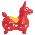 H�pfpferd Sitz- und H�pfpferdchen Rody in rot