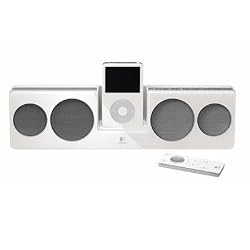 Logitech Pure-Fi Anywhere Compact Speakers for iPod (White)