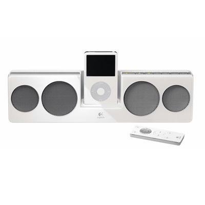 Logitech Pure-Fi Anywhere Compact Speakers for iPod (White)