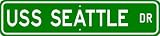 USS SEATTLE AOE 3 Street Sign - Navy