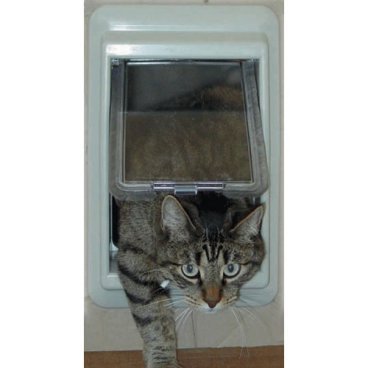 Ideal Pet Products PEC Electromagnetic e-Cat Storm Door Cat Door