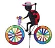 Ladybug Bicycle Garden Spinner