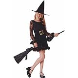 Adorable Witch Costume Girl - Child Large 10 - 12 - B000922EGC