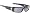 BLACK SHINY / GREY LENS