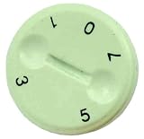 THERMOSTAT KNOB 30MM WHITE
