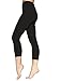 Reypo Women's Seamless Capri Leggings