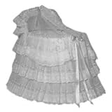Ribbons and Lace Liner Skirt and Hood w Valance -... by Unknown
