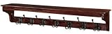 Sonoma Coat Rack With Shelf Seven-hook Durham Walnut
