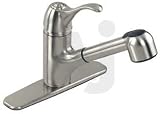 Gerber Allerton Series 40485SS Single Handle Kitchen Pull-Out Faucet with 8-1 2 Spout... by Gerber