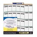 Quartet Week Over Week Calendar Board Magnets with Dry Erase Markers, 12-707032Q