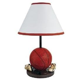 Basketball Ball Table Lamp Kids Sports Room Light by SH