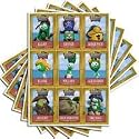 Veggie Tales: Pirates Who Don't Do Anything trading cards (9 cards x 20 sheets = 180 cards)