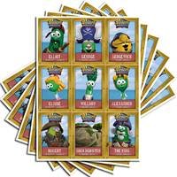 Veggie Tales: Pirates Who Don't Do Anything trading cards (9 cards x 20 sheets = 180 cards)