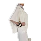 Cashmere Poncho - 088 Soft Cream by Catherine Robinson