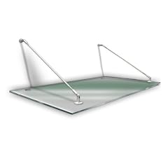 Vordach Haust�r Glas Edelstahl 150 x 90 cm