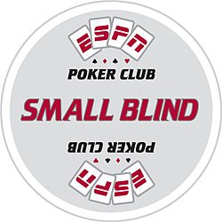 ESPNR Texas Hold'Em Poker Small Blind Button - Casino Supplies > ESPN Poker Club Products