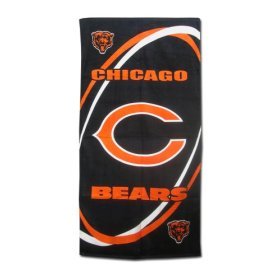 Chicago Bears Beach Bath Towel