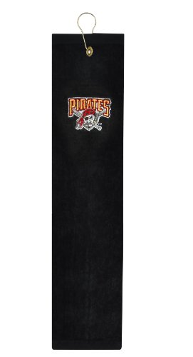 Pittsburgh Pirates Embroidered Tri-Fold Golf Towel