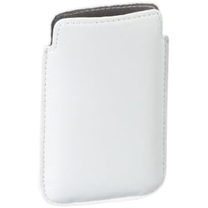 Logotrans Elegantes Leder-Etui Tasche f�r Apple iPhone 3G / 3Gs / 2G wei�