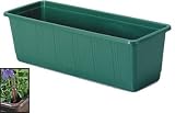 Lippert Bew&auml;sserungs-Blumenkasten Aqua Green, dunkelgr&uuml;n Volumen: 6,4 Liter