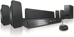 Philips HTS3565D/37 1000 Watt DVD 1080p HDMI Up-Conversion Dolby Home Theater System with iPod Dock for Audio Playback