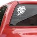 Miami Dolphins 8x8 White Logo Decal
