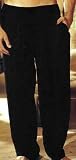 1st Fantasies Soft Long Black Lounge Pants for Men