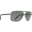 VonZipper Metal Stache Men's Polarized Casual Sunglasses - Charcoal/Grey Poly