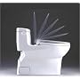 Toto SS114-01 Soft Close Elongated Toilet Seat - White